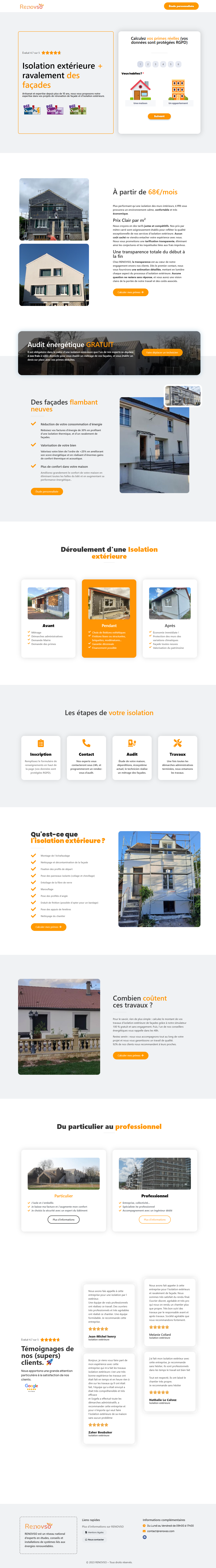 Landing de conversion